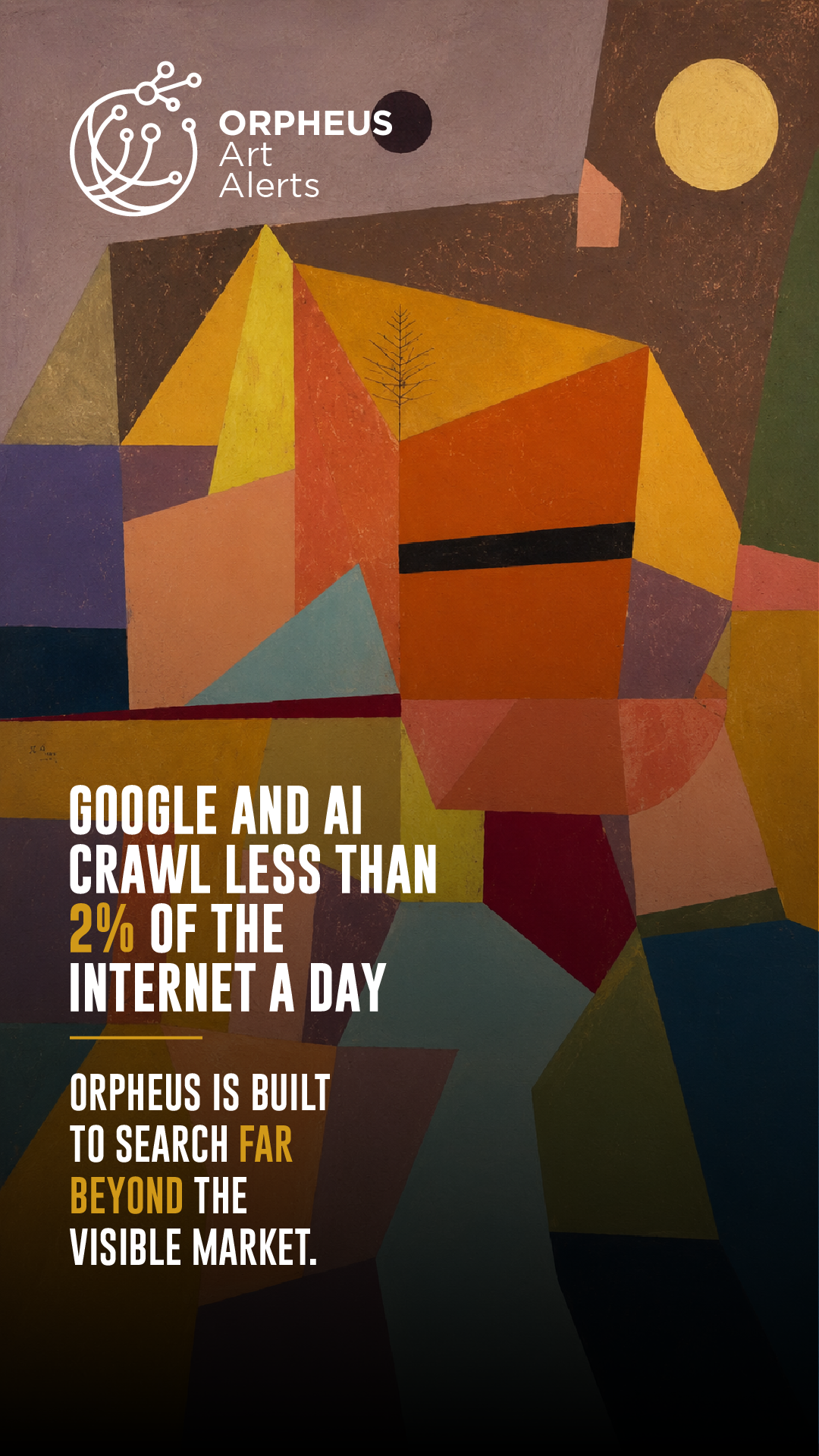 Social Media Stories for Orpheus Art Alerts
